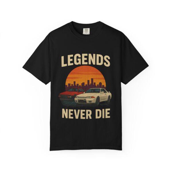 Legendary Cars Graphic Tee | Unisex Garment-Dyed T-Shirt, Retro Car Lovers, Gift for Fathers Day, Automotive Enthusiasts, Streetwear
